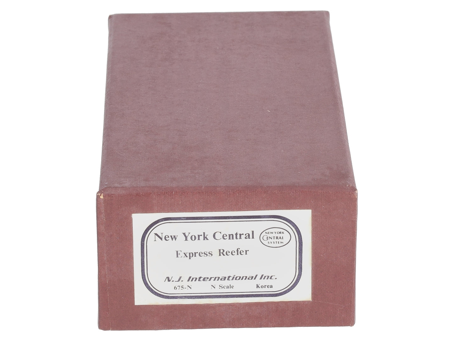 NJ International 675-N N Scale BRASS New York Central Milk Reefer EX/Box