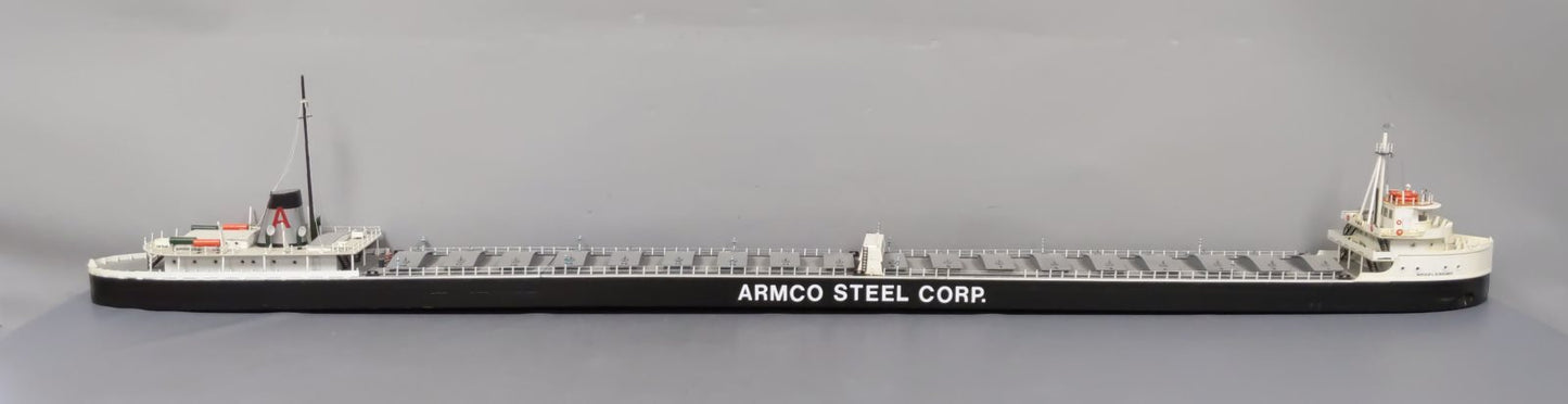 Hand-Made Armco Steel Corp Custom 6Ft Ship Model EX