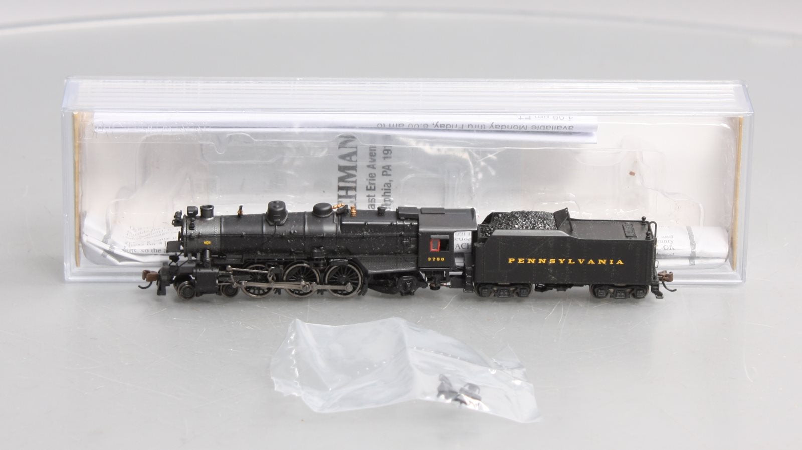 Bachmann 52852 N Pennsylvania 4-6-2 K4 Pacific & Tender w/Sound & DCC #3750