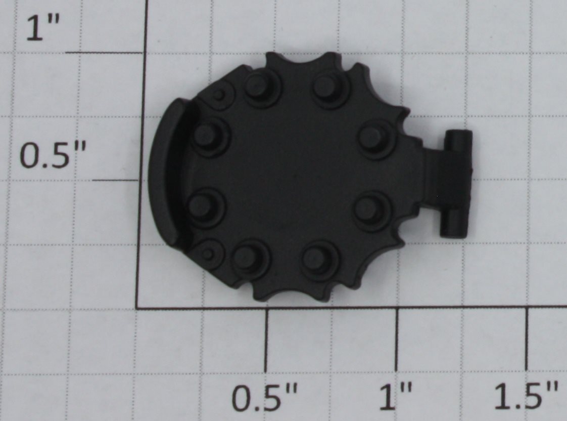 Lionel 87601-144 G Scale Black Tank Car Hatch Cover