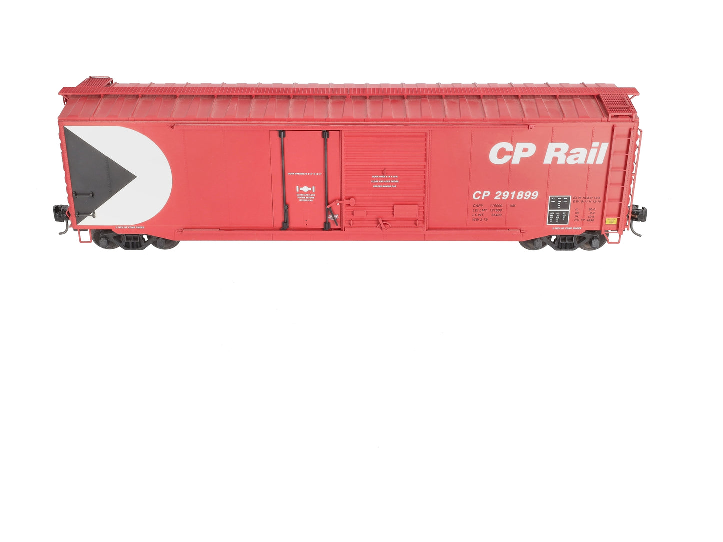 USA Trains R19318C G Canadian Pacific Rail 50 Ft. Box Car with Plug/Steel Double