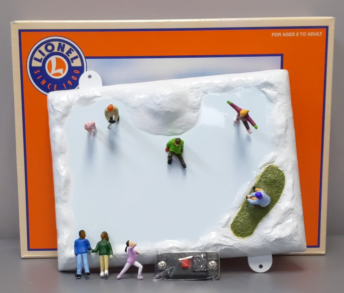 Lionel 6-14219 O Lionelville Animated Ice Rink LN/Box