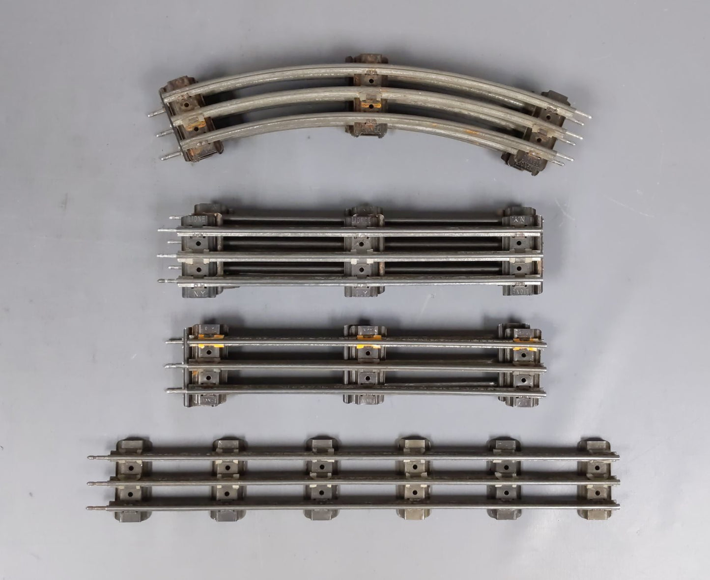 Lionel O Tubular Curved & Straight Track Sections [20+]