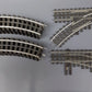 O Gauge Wooden Tie Curved Track & Switches [16] VG