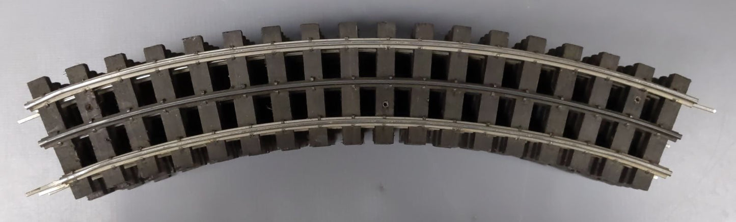 O Gauge Wooden Tie Curved Track & Switches [16] VG