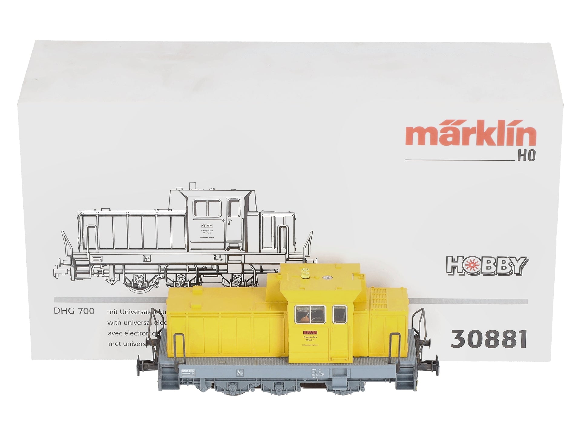 Marklin 30881 HO DHG 700 Diesel Locomotive EX/Box