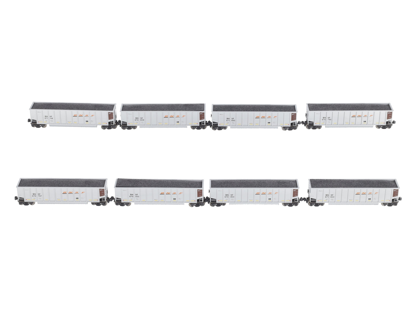 Kato 106-4614 BNSF Coalporter Set (8 cars)