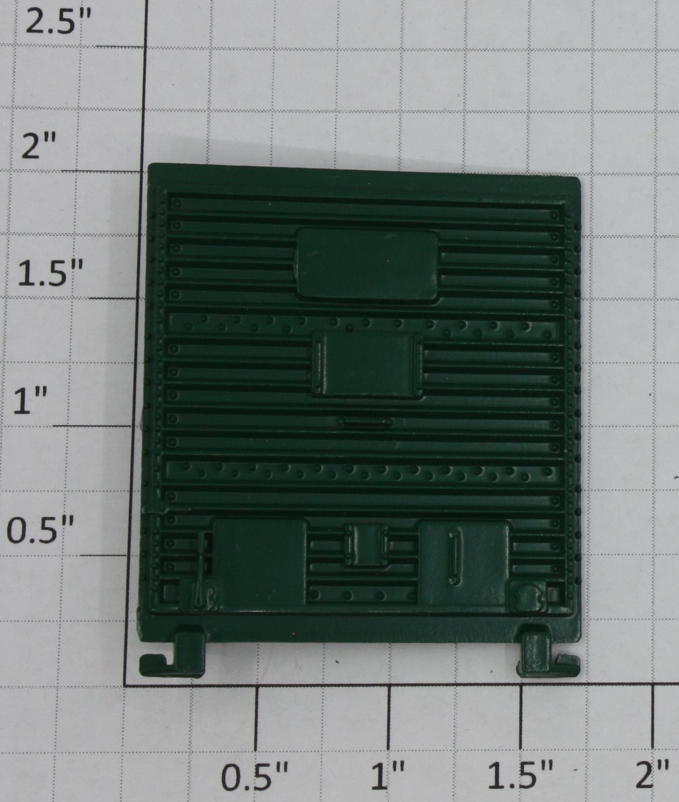 Lionel 12148-14 5-Panel Dark Green Boxcar Door with Guides