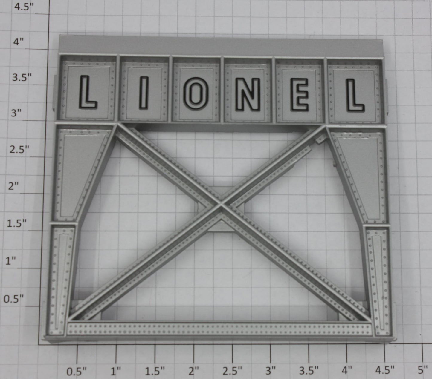 Lionel 24114-542 AMC/ARC Plastic Silver Front Gantry Crane Frame
