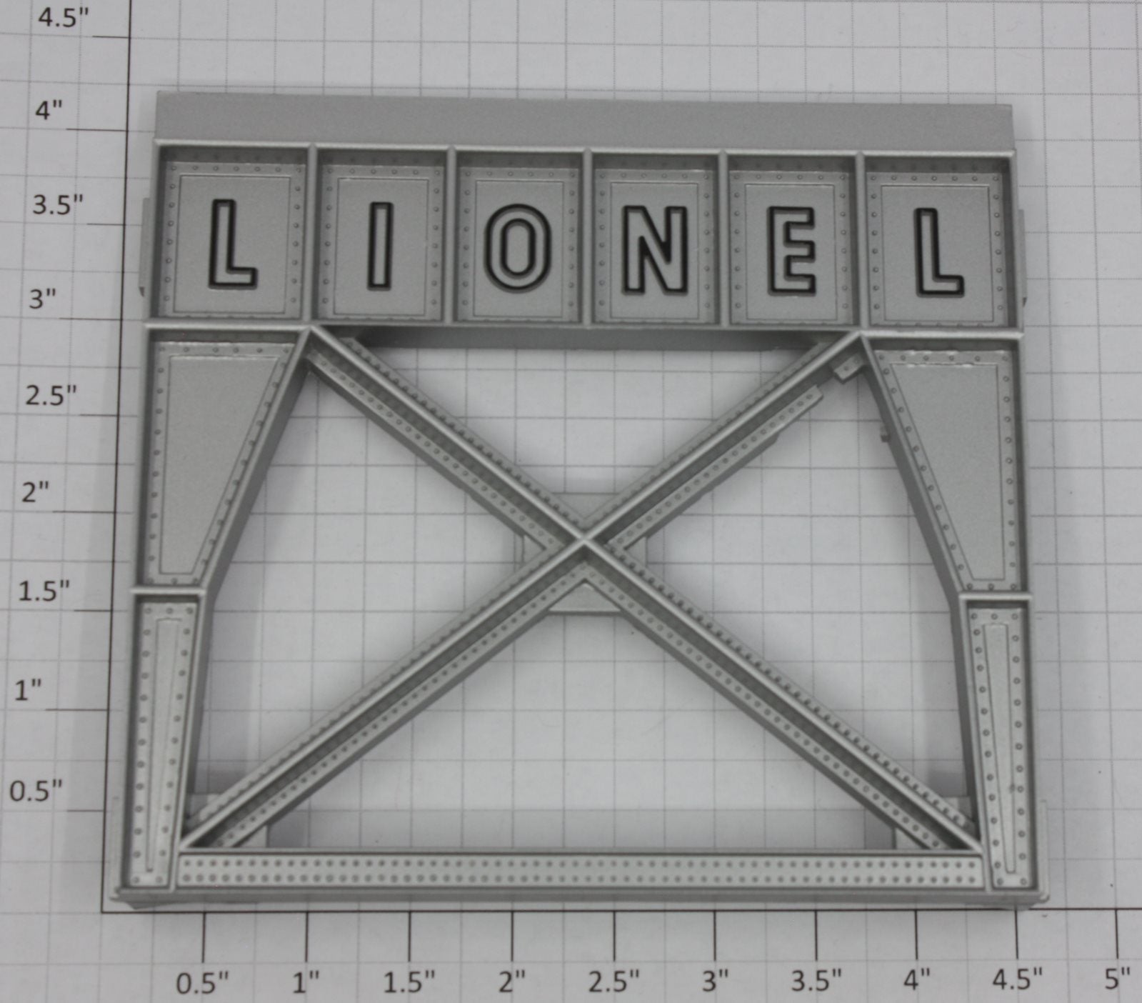 Lionel 24114-542 AMC/ARC Plastic Silver Front Gantry Crane Frame