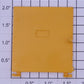 Lionel 16632-14 Yellow Boxcar Door with Guides