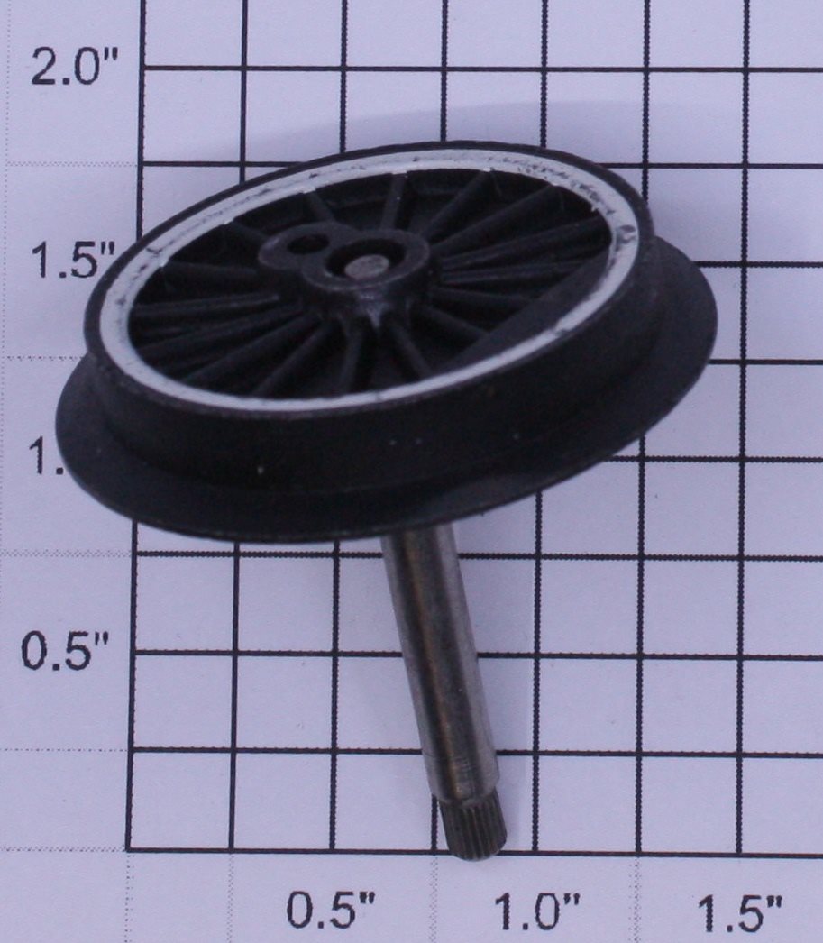 Lionel 8702-165 Geared End Wheel and Axle Assembly