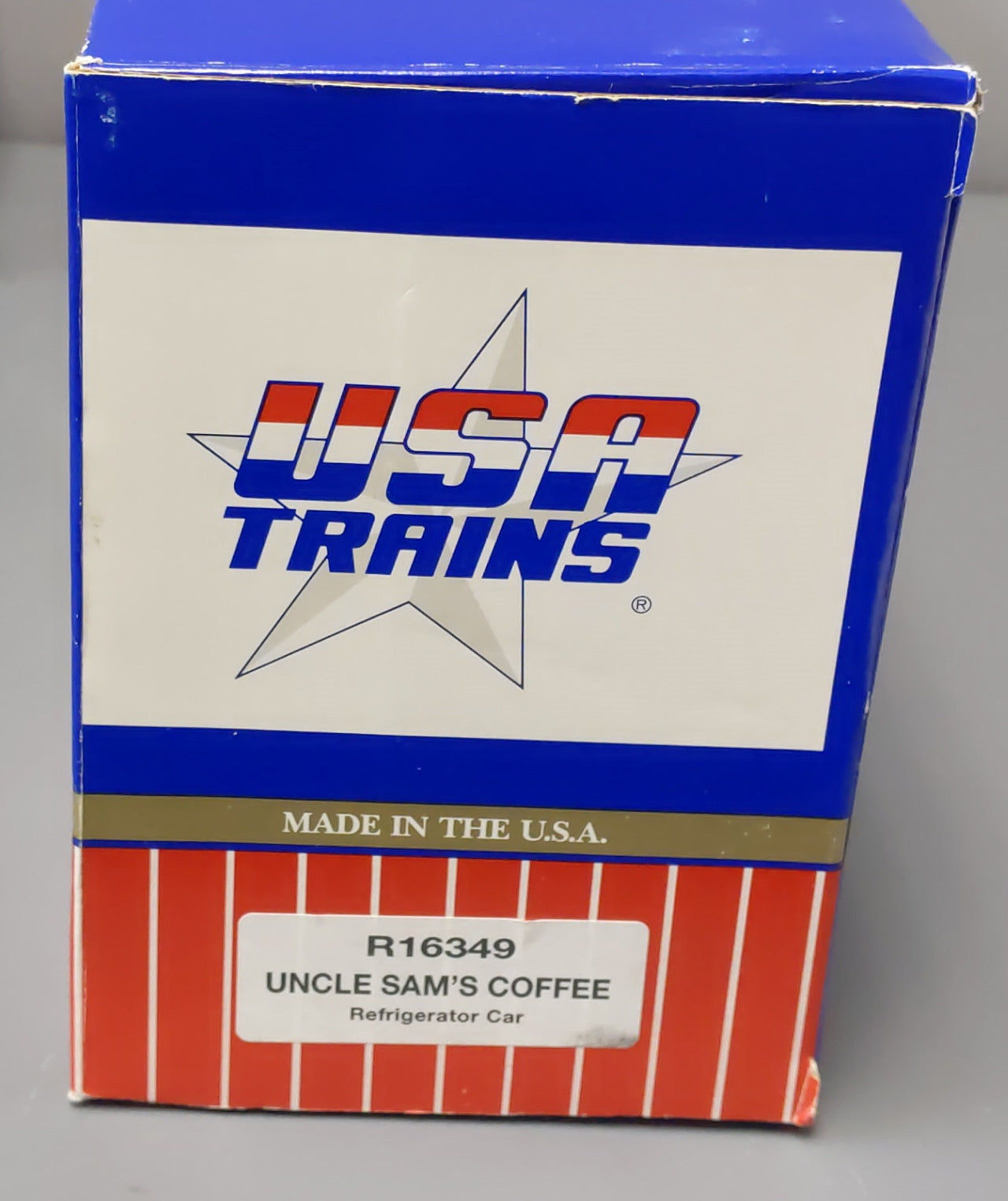 USA Trains 16349 G Uncle Sam Coffee Wood Ice Reefer Car