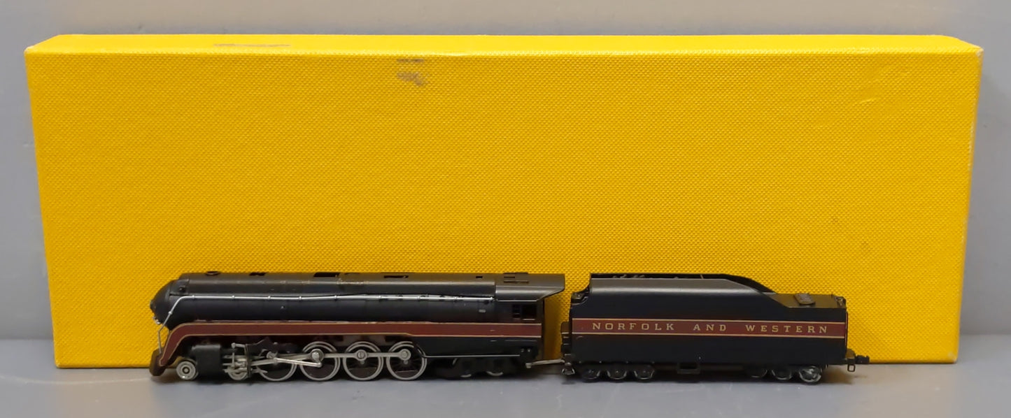 Sunset Models N Scale Norfolk & Western Class J 4-8-4 Steam Locomotive EX/Box