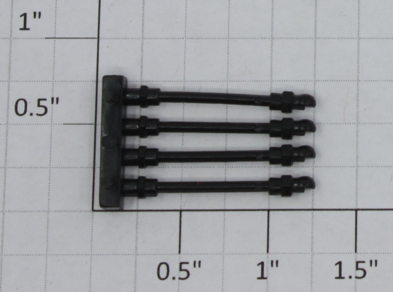 Lionel 85000-365 G Scale Rear Truck Air Hose Detail with Four Hoses