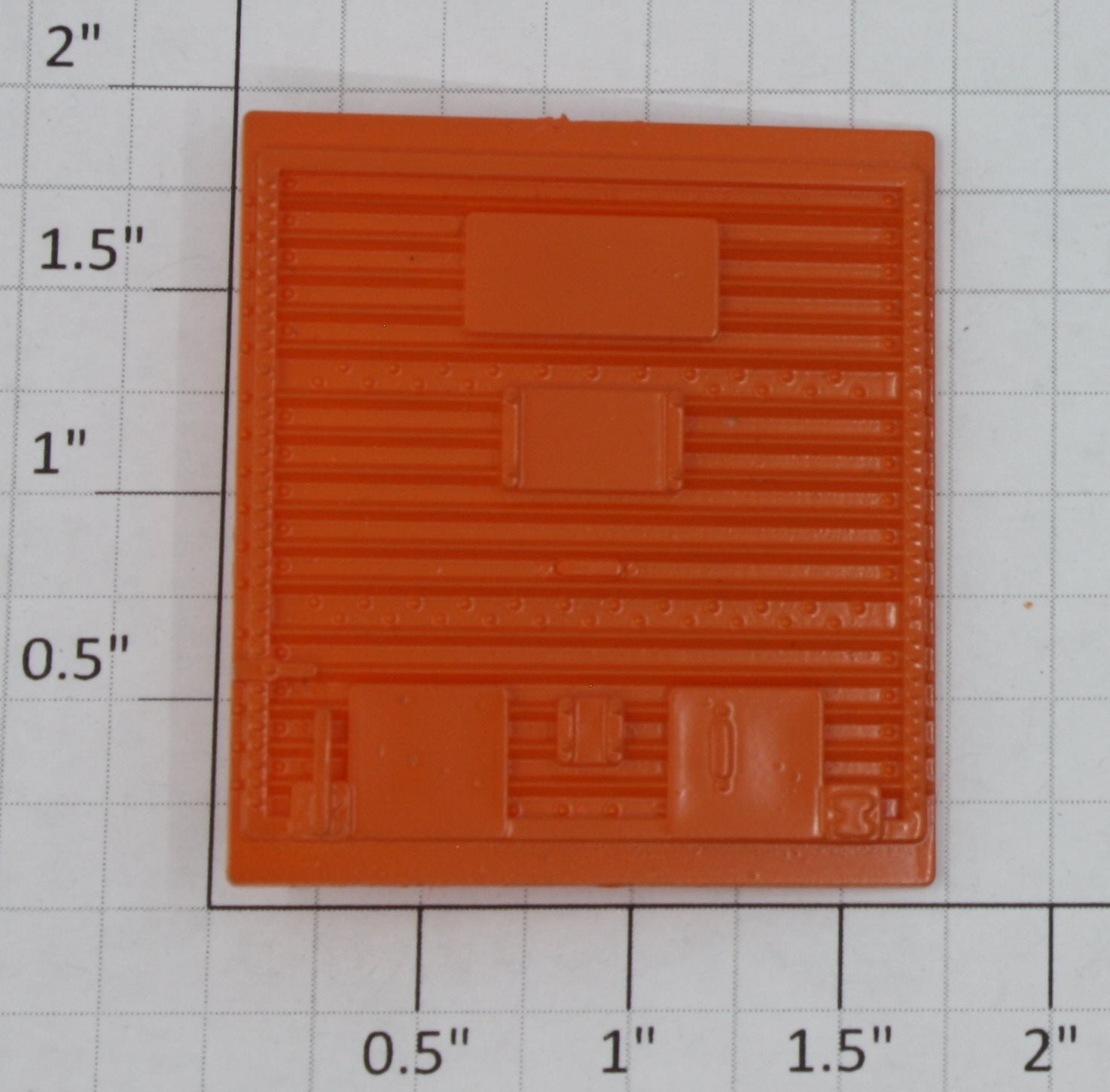 Lionel 9708-12 Orange 5-Panel Boxcar Door