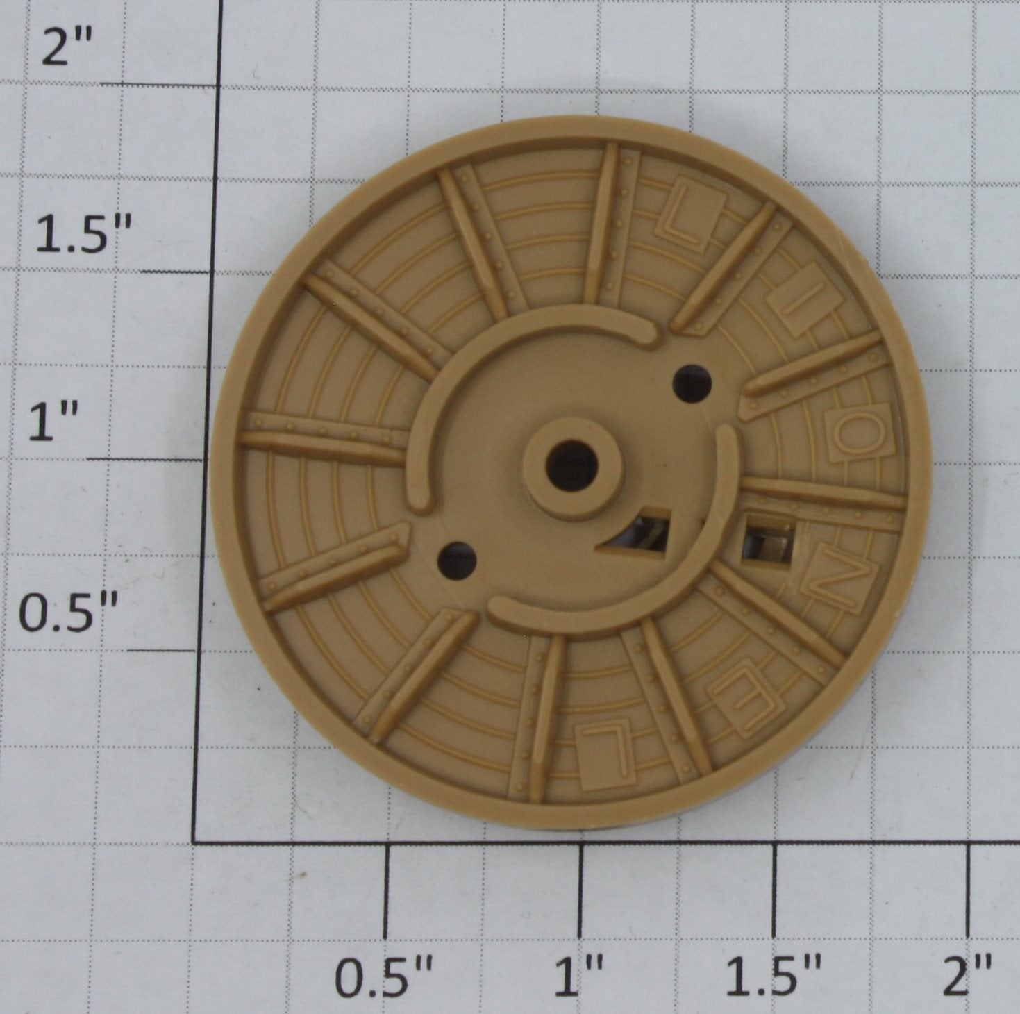 Lionel 16685-15 Brown Searchlight Car Spool Half