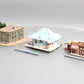 Bar Mills & Other Assorted HO Scale Assembled Laser-Cut Wood Building Kits [3] VG