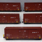 MTH 20-90411 O Burlington Northern Santa Fe 50' High Cube Box Car Set (Set of 6)
