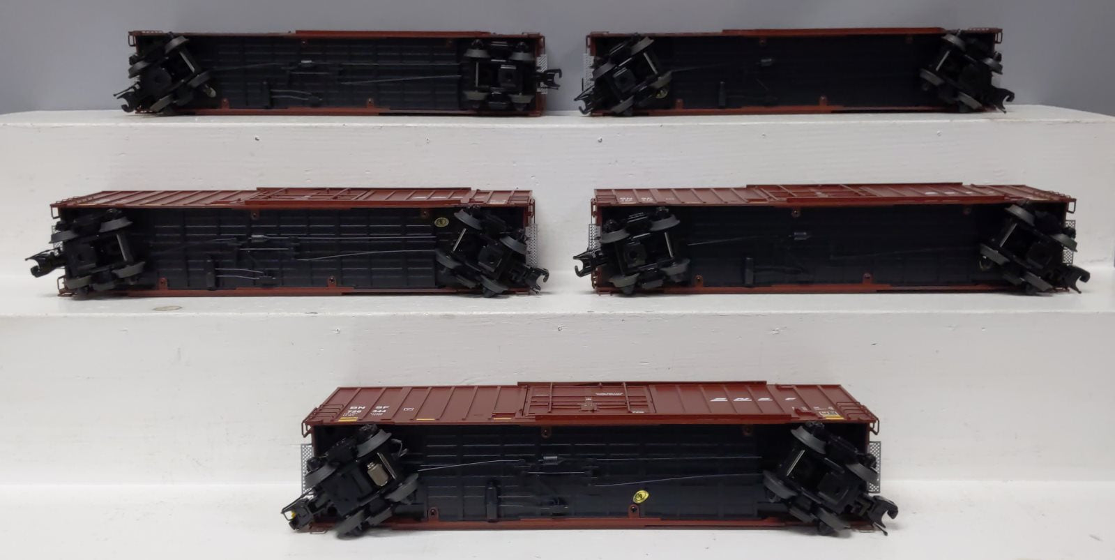 MTH 20-90411 O Burlington Northern Santa Fe 50' High Cube Box Car Set (Set of 6)