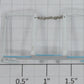 Lionel 8280-5 SD70 White End Rail with Chain