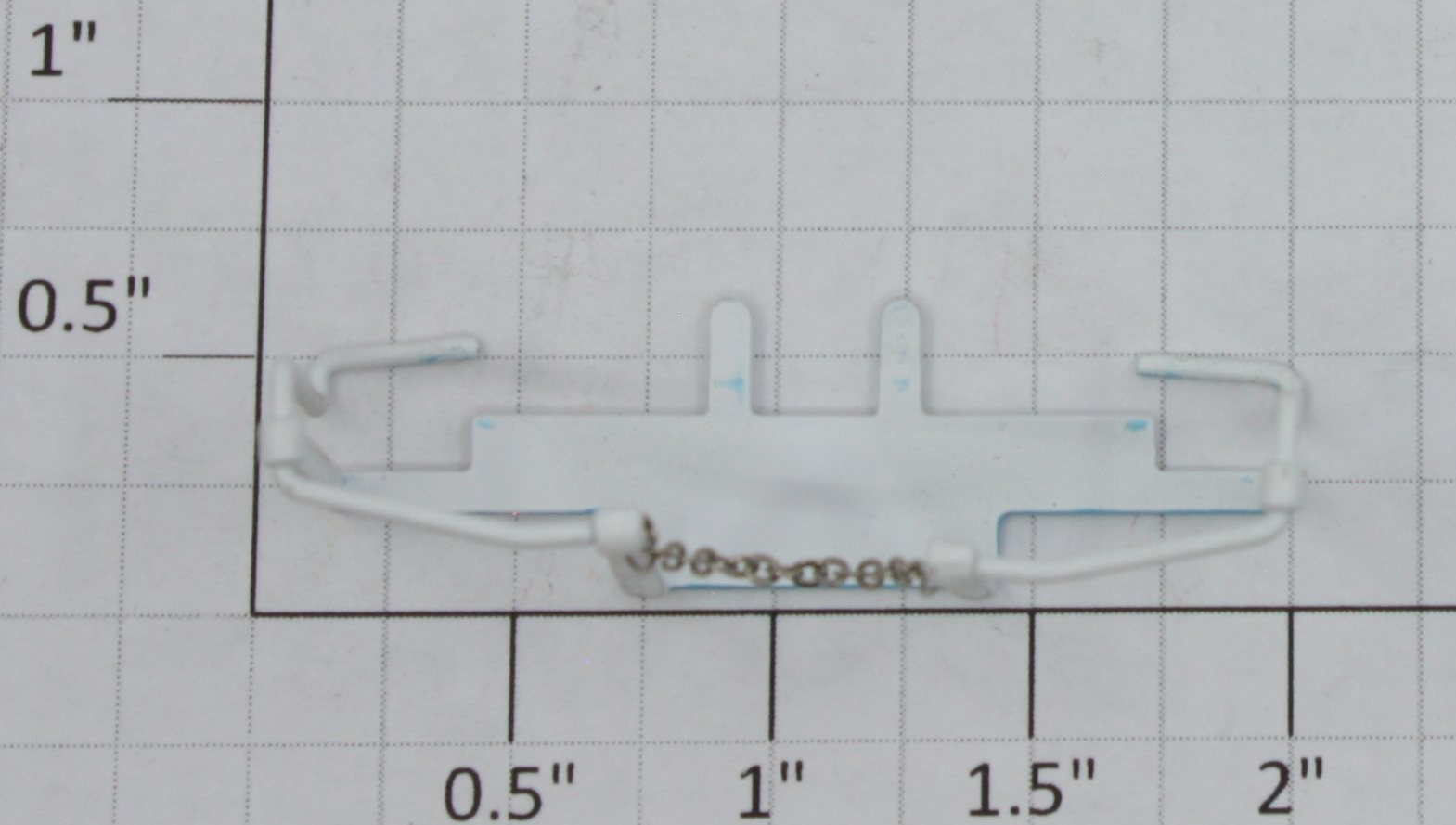 Lionel 8280-5 SD70 White End Rail with Chain