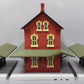 MTH 30-90094 O Dark Red Stone Passenger Station w/Dual Platforms