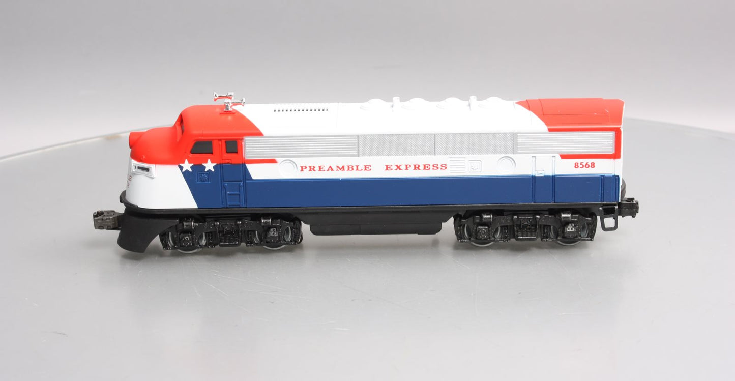 Lionel 6-8568 O Gauge Preamble Express F3 A Diesel Locomotive LN/Box