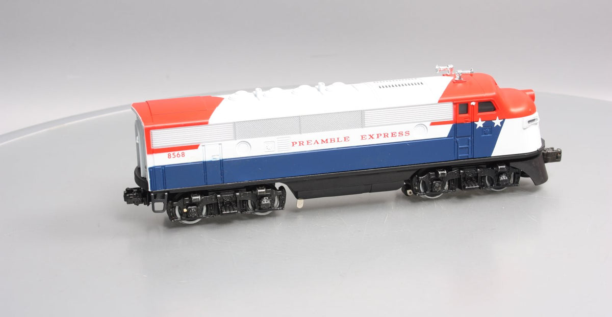 Lionel 6-8568 O Gauge Preamble Express F3 A Diesel Locomotive #8568 LN/Box