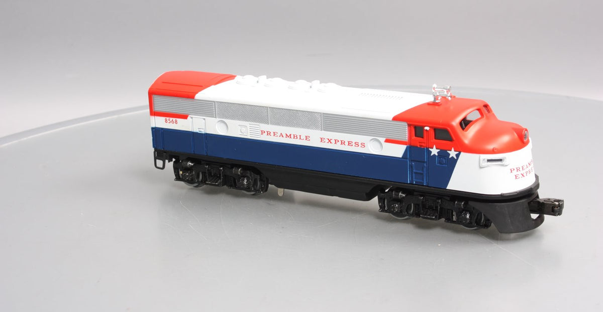 Lionel 6-8568 O Gauge Preamble Express F3 A Diesel Locomotive #8568 LN/Box