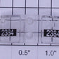 Lionel 18579-17 #2384 GP-9 Front Number Board and Lens Insert