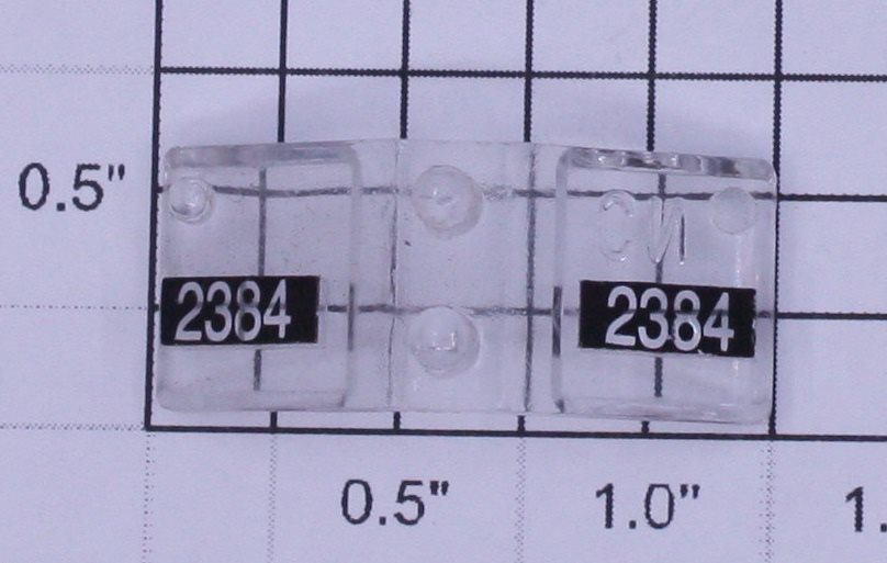 Lionel 18579-17 #2384 GP-9 Front Number Board and Lens Insert