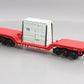 MTH 30-76480 O Santa Fe Deep Center Flat w/Transformer