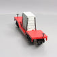MTH 30-76480 O Santa Fe Deep Center Flat w/Transformer