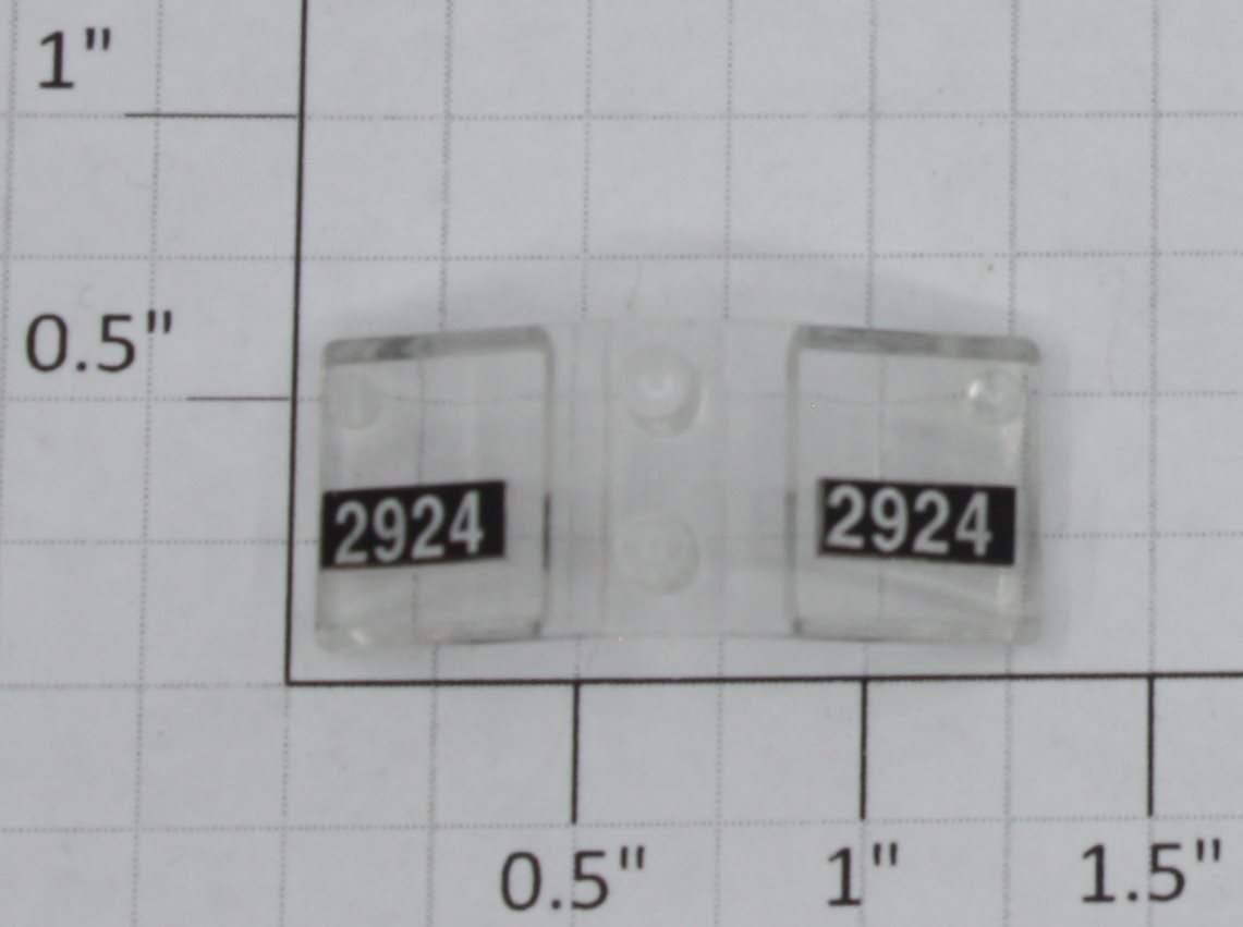 Lionel 28501-17 #2924 GP-9 Front Number Board and Lens Insert