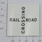 Lionel 2309-10 Crossing Gate Sticker Decal