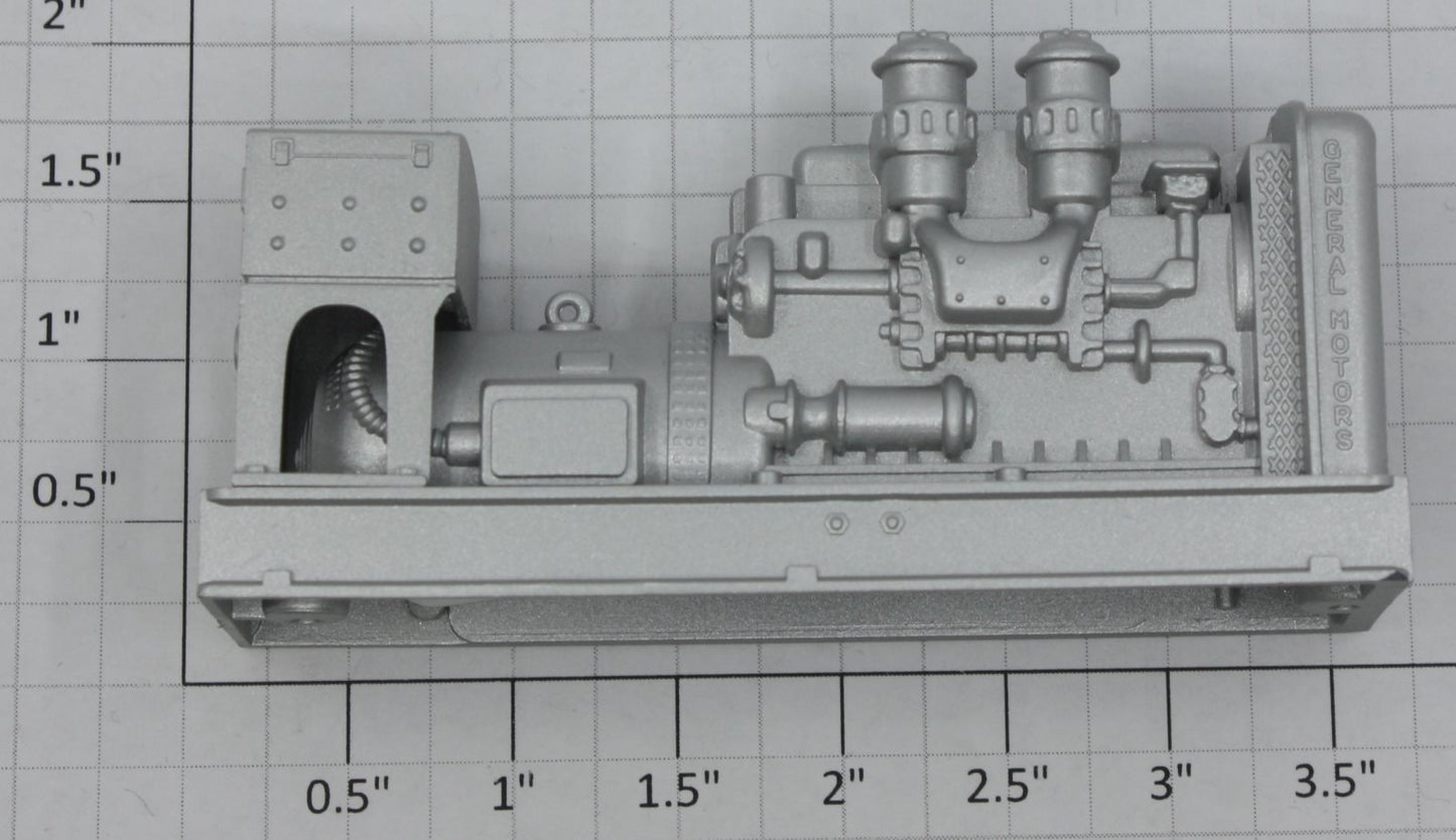 Lionel 36726-14 Silver Diesel Motor Assembly