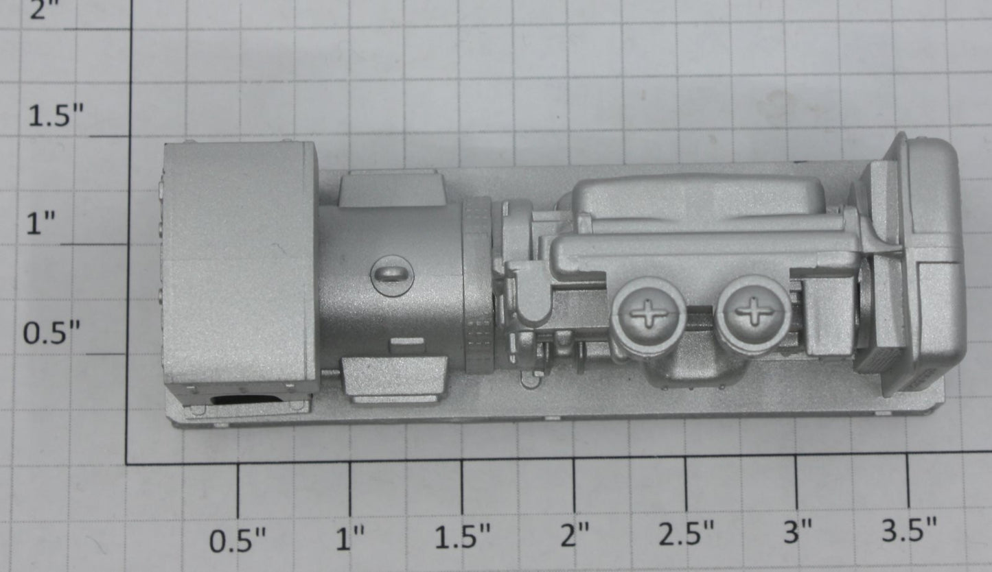 Lionel 36726-14 Silver Diesel Motor Assembly