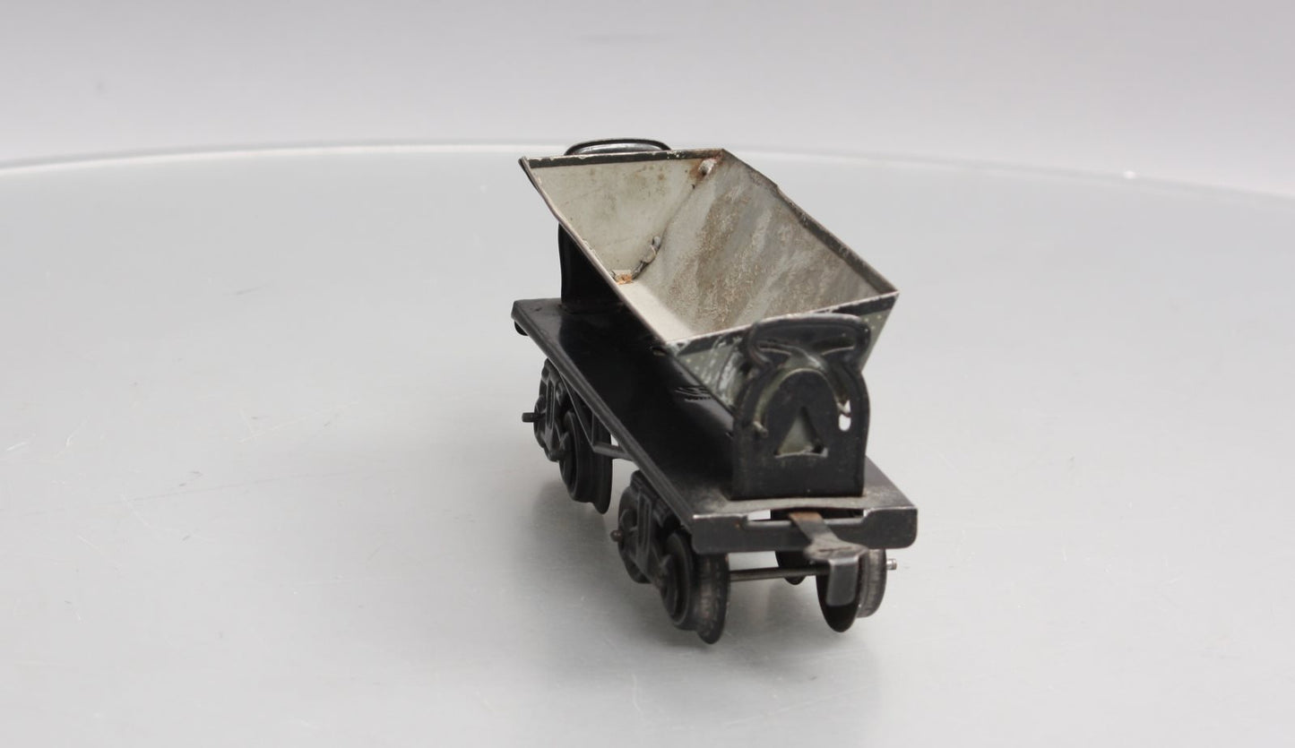 Bing Vintage O Tinplate Side Dump Car