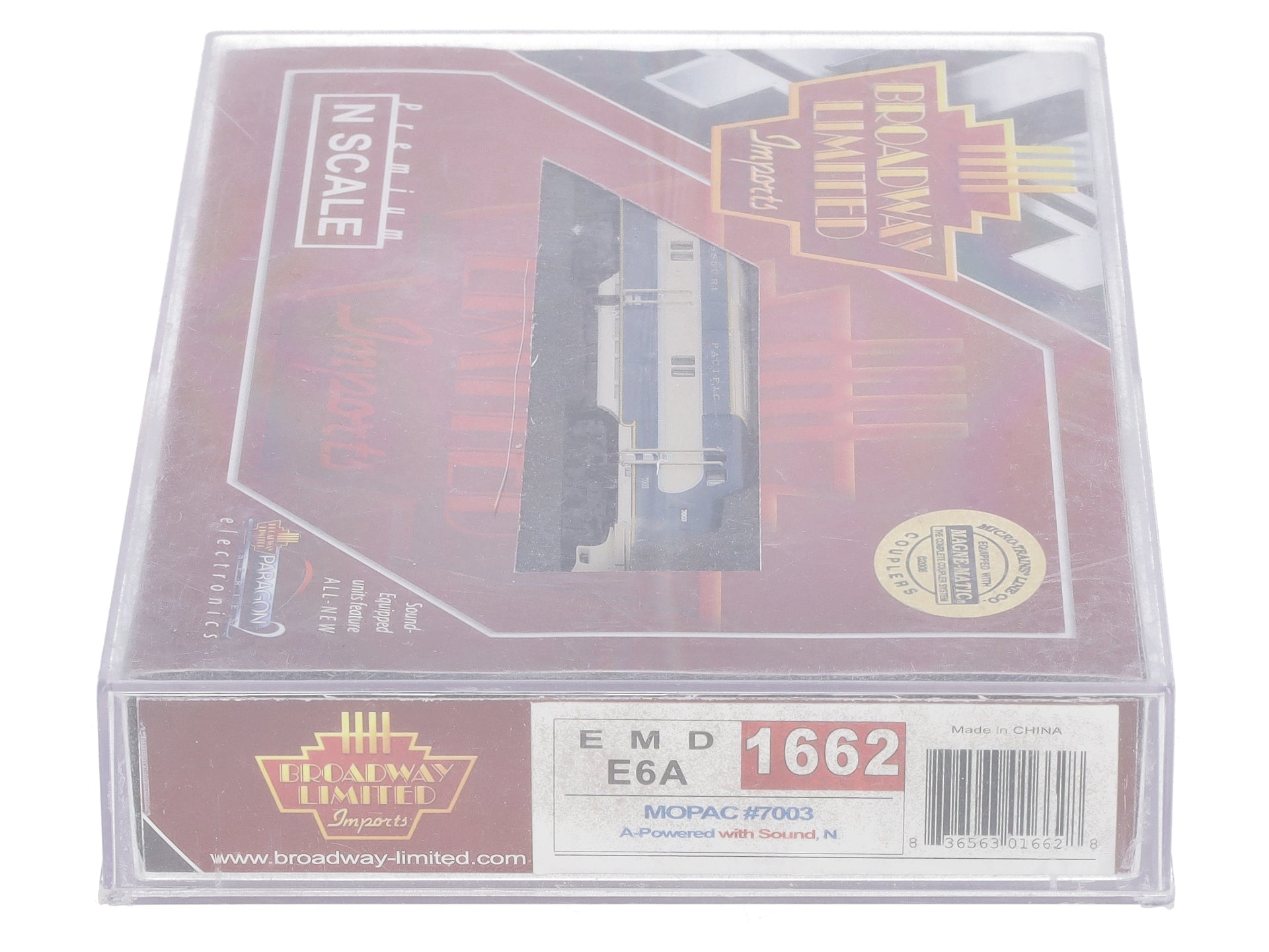 Broadway Limited 1662 N MOPAC Paragon2™ Series Diesel EMD E6 A #7003 w/SND/DCC