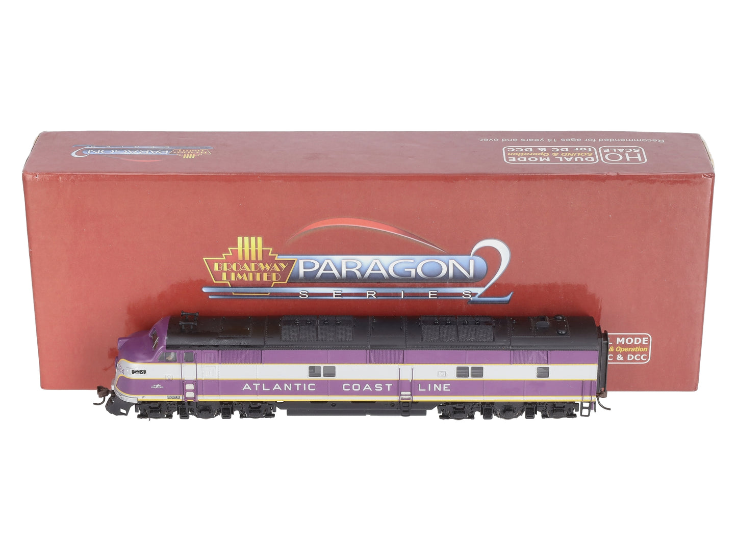 Broadway Limited 2372 HO Atlantic Coast Line EMD E7A Paragon2™ #524 w/DCC/SND