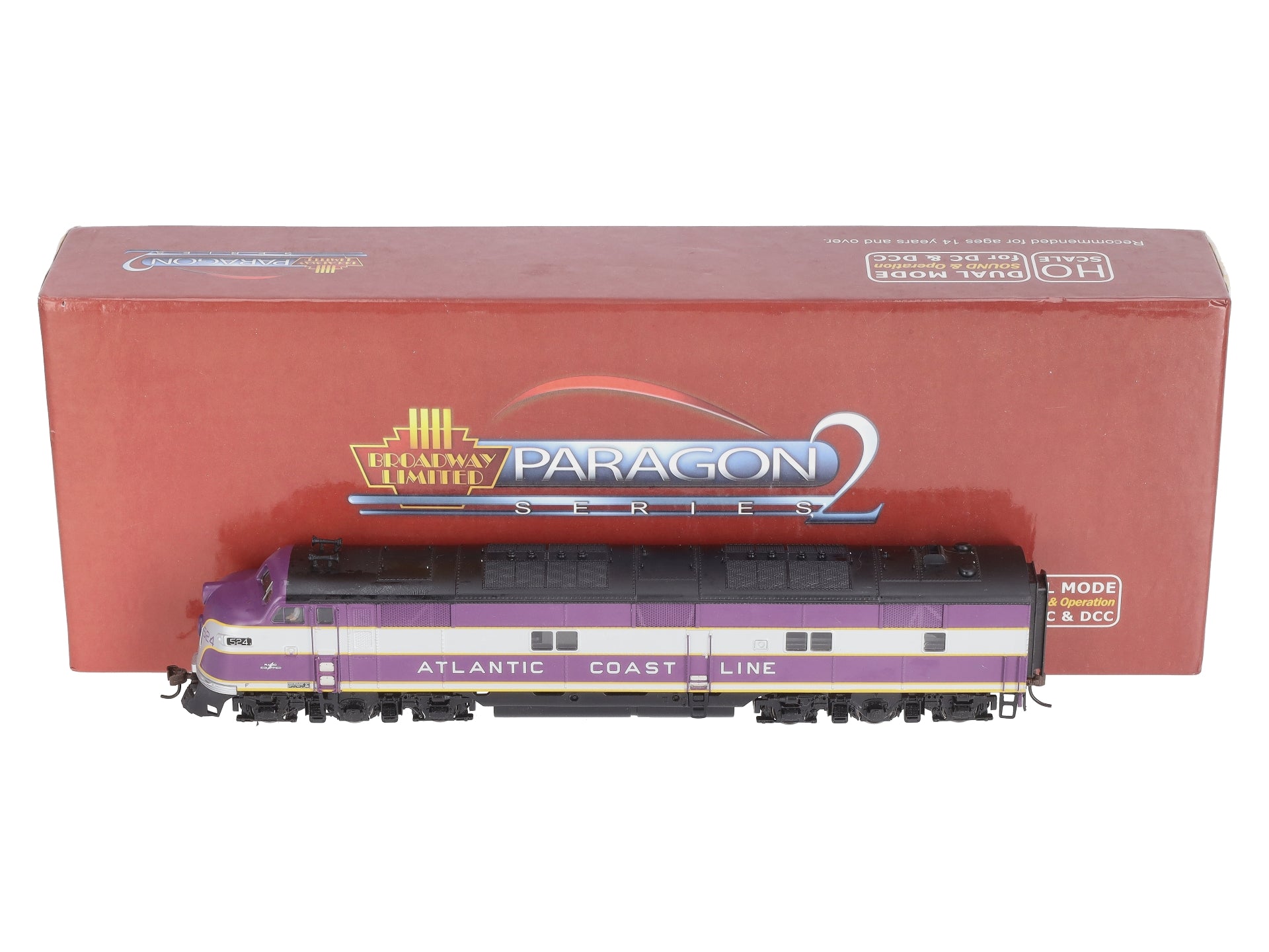 Broadway Limited 2372 HO Atlantic Coast Line EMD E7A Paragon2™ #524 w/DCC/SND