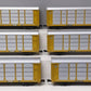MTH 20-90525 O BNSF Corrugated Auto Carrier Set (Set of 6)