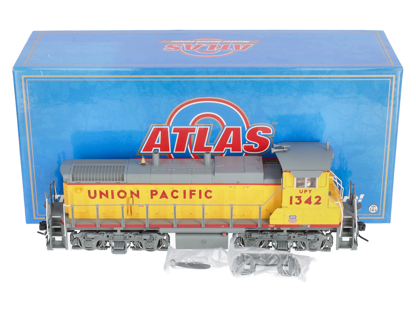 Atlas 3816-2 O Scale Union Pacific MP-15DC Locomotive #1342 w/ DCC (2 Rail) LN/Box