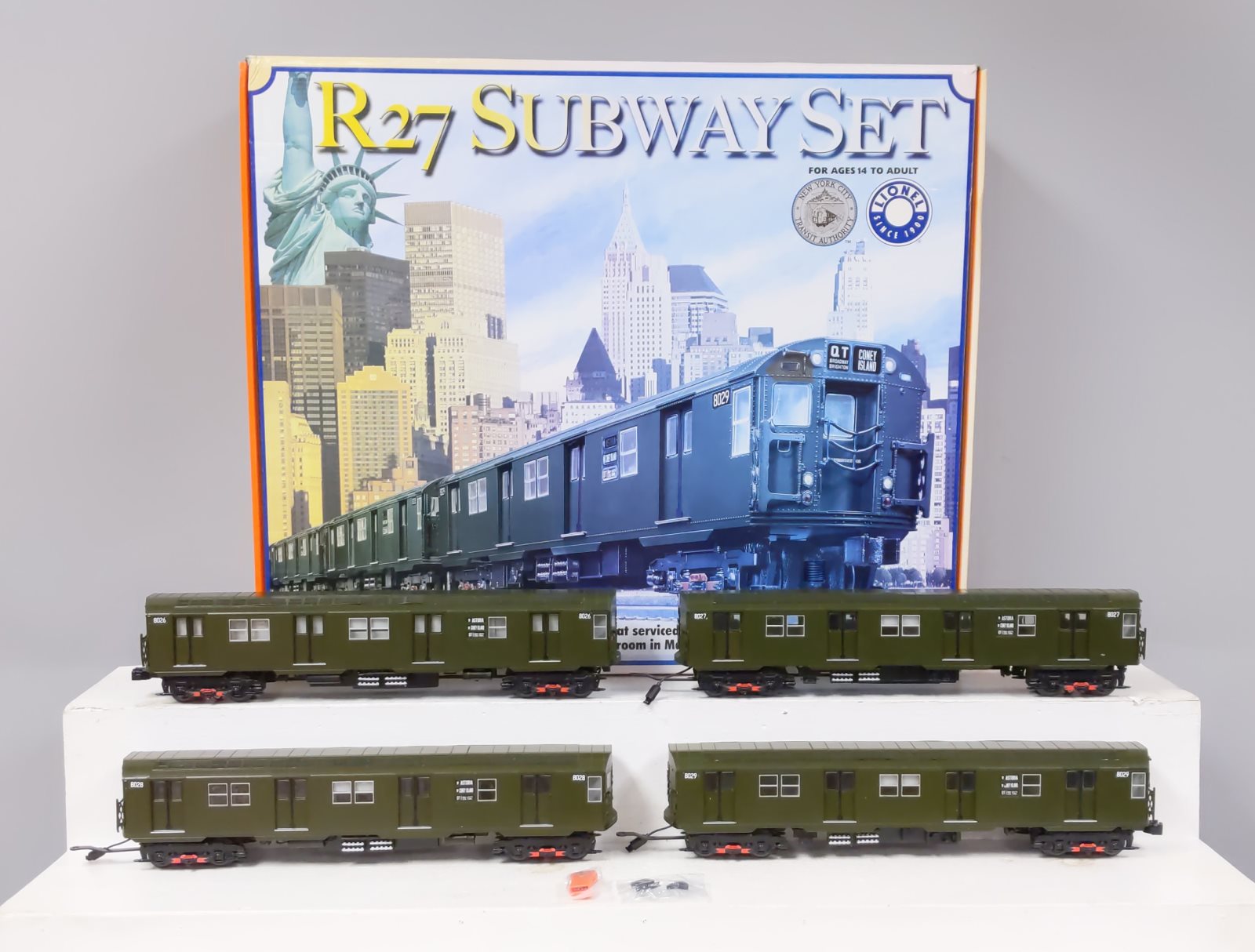 Lionel 6-31751 O Gauge MTA R-27 Subway Set