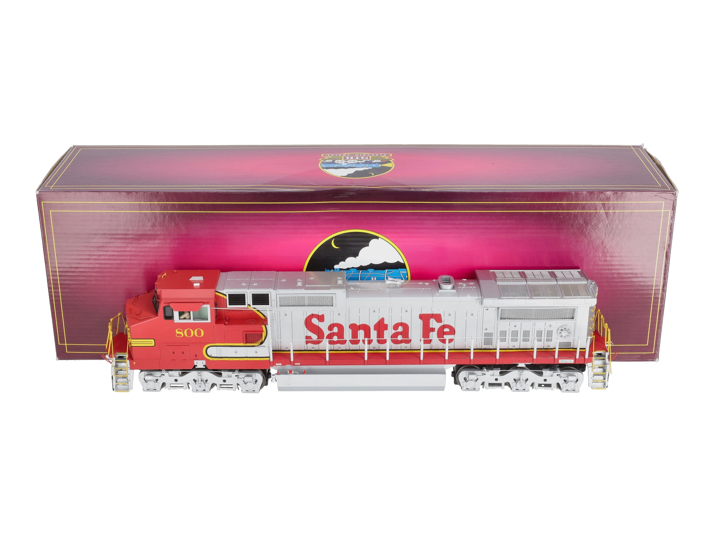 MTH 20-2945-2 Santa Fe Dash-8 Diesel Engine w/PS2 #800 (Scale Wheels)