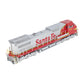 MTH 20-2945-2 Santa Fe Dash-8 Diesel Engine w/PS2 #800 (Scale Wheels)