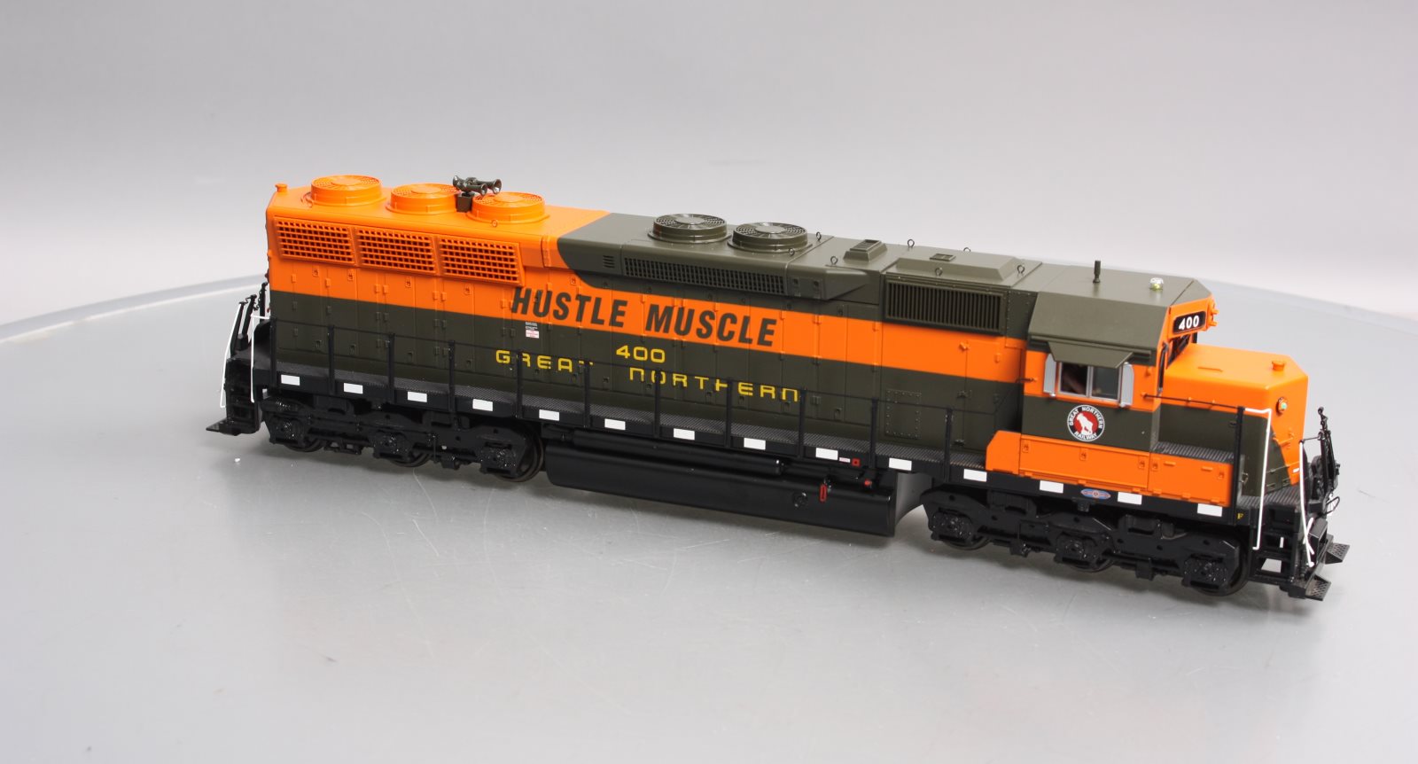 MTH 20-2913-2 GN SD45 High Hood Diesel Engine w/PS 2.0 #400 (Scale Wheels)