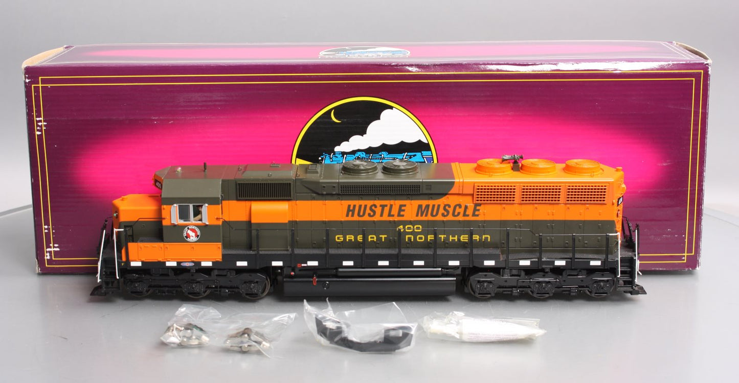 MTH 20-2913-2 GN SD45 High Hood Diesel Engine w/PS 2.0 #400 (Scale Wheels)