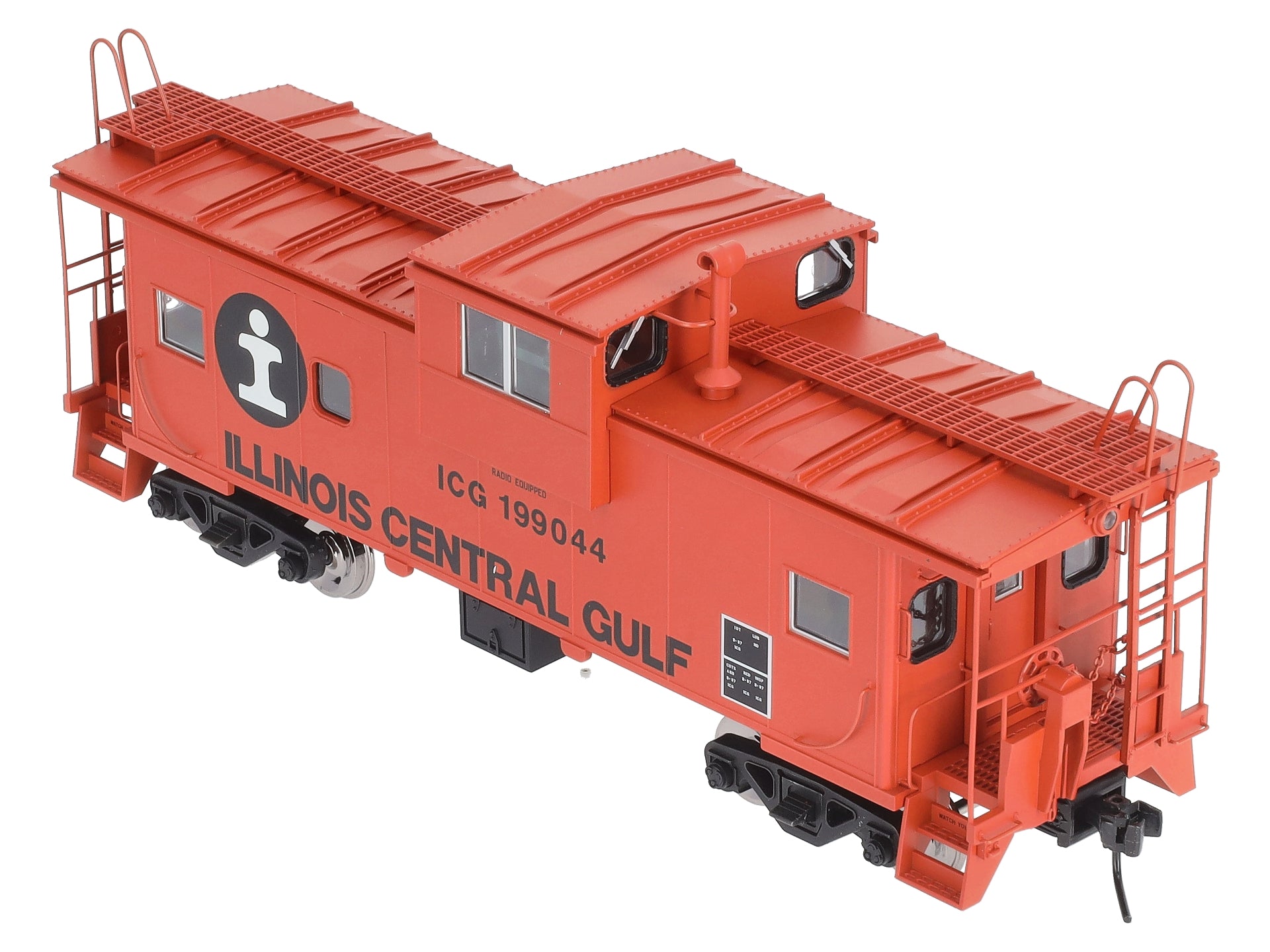 Atlas 7646-1 O Scale ICG Extended Vision Caboose #199044 (2-Rail) LN/Box